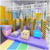 Custom Ninja Warrior Indoor Obstacle Course Training System