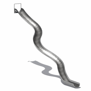 High-Toughness Wavy Stainless Slide for Playground