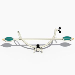 Modern Metal Outdoor Seesaws