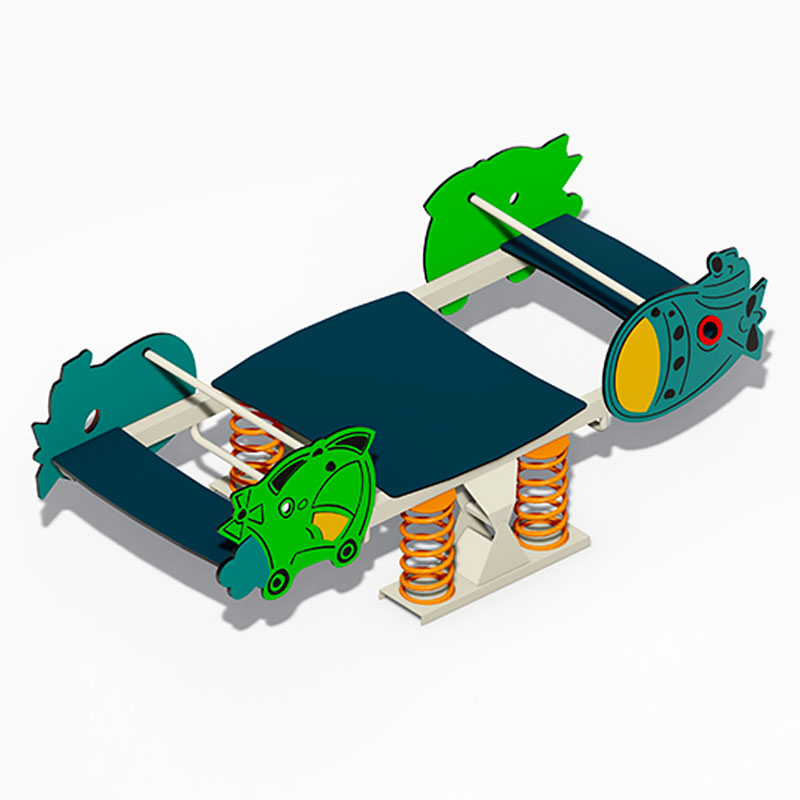 Outdoor Wooden & Spring Seesaws for Kids’ Safe Play