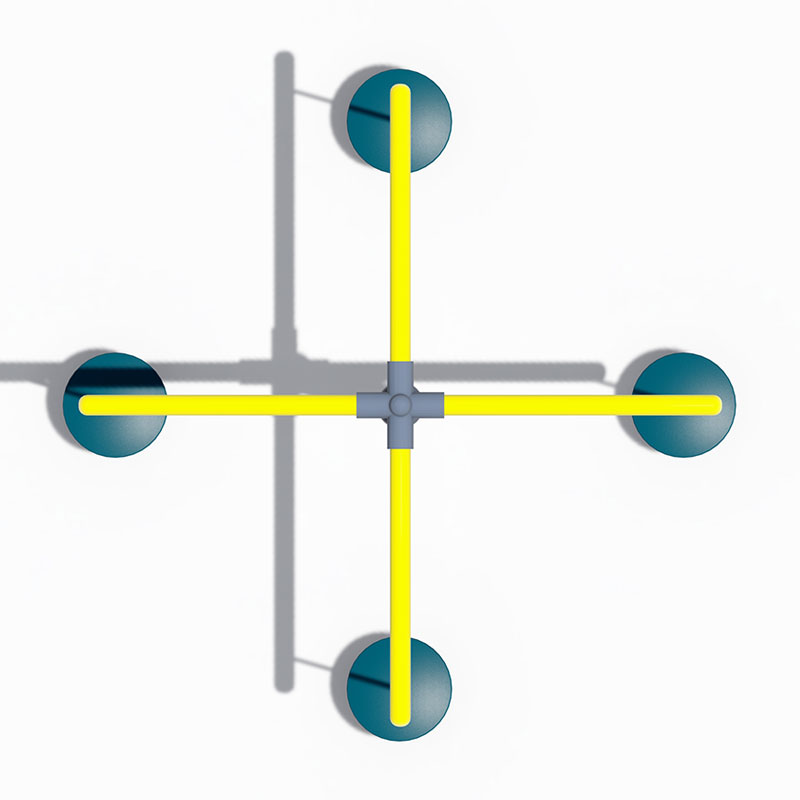 Galvanized Pipe Kids Outdoor Swing Built for Safe and Fun Daily Play Activities