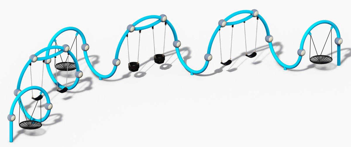 outdoor playground toddler swing (3)