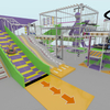 Kids Indoor Sports Park Set - Custom Playground Equipment 