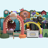 Candy Color Macaron Maze Indoor Playground - China Supplier