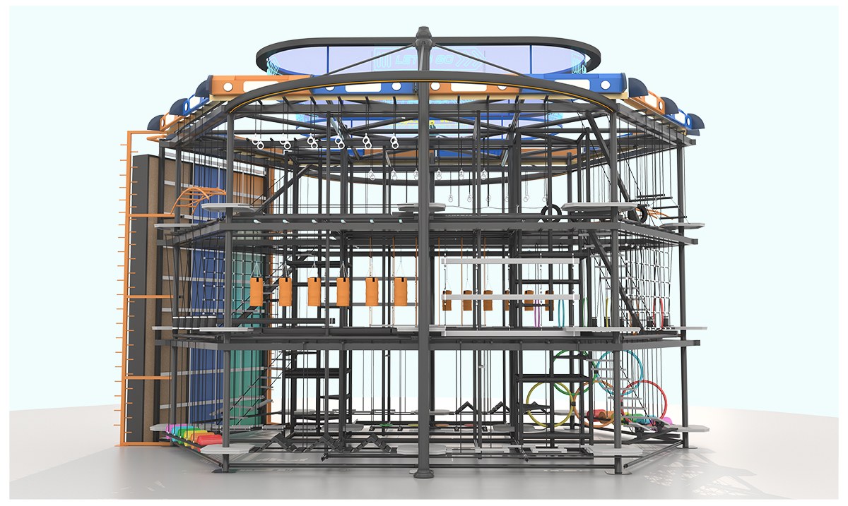 5.Team Building Indoor High Ropes Course (1)