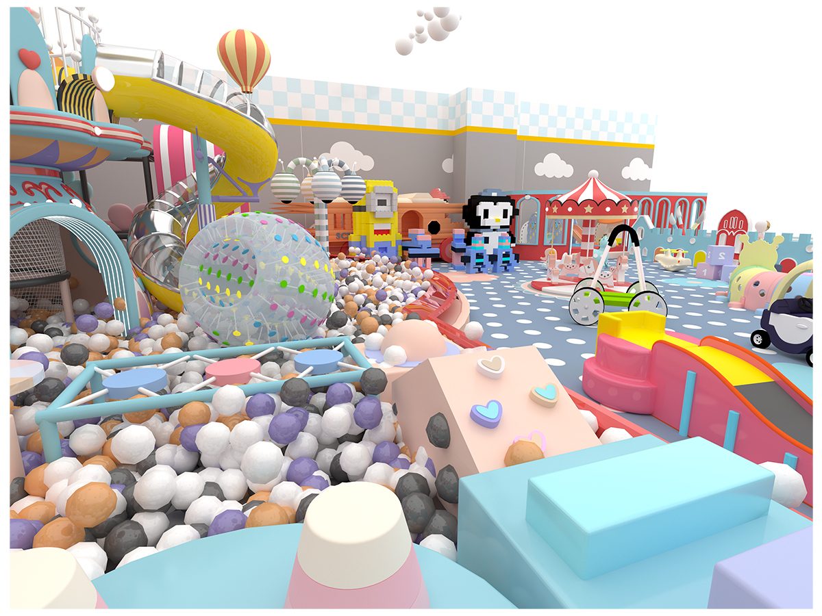 10.Commercial Macaron Soft Play Equipment (7)