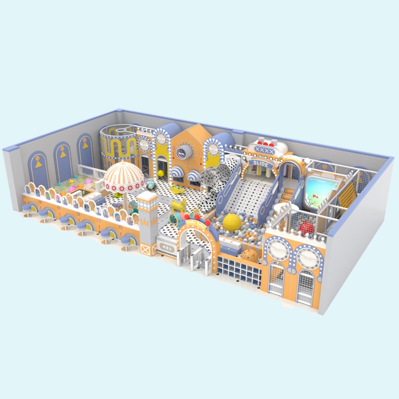 Macaron Series Maze Indoor Play Center - Small Mall Play Supplier