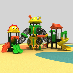 High-Quality Outdoor Playground Slide for Forest-Themed Play