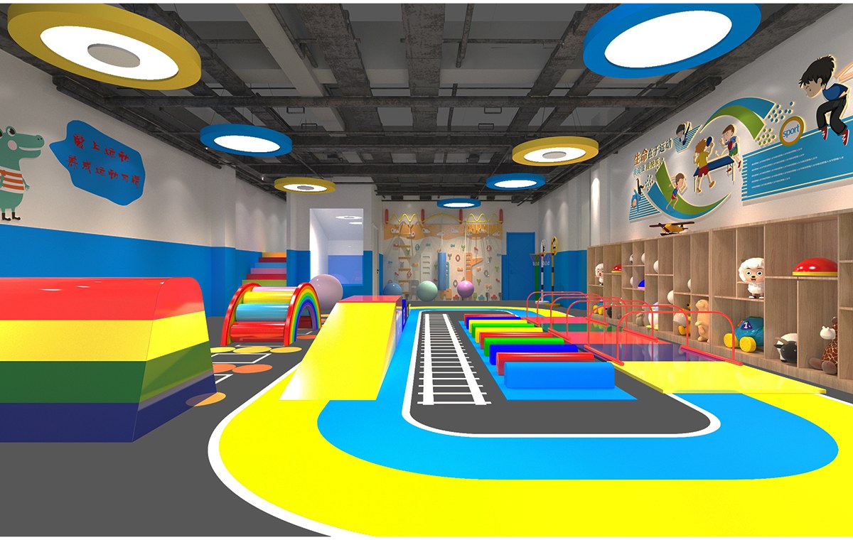 2. Indoor Obstacle Course for Kindergartens (1)