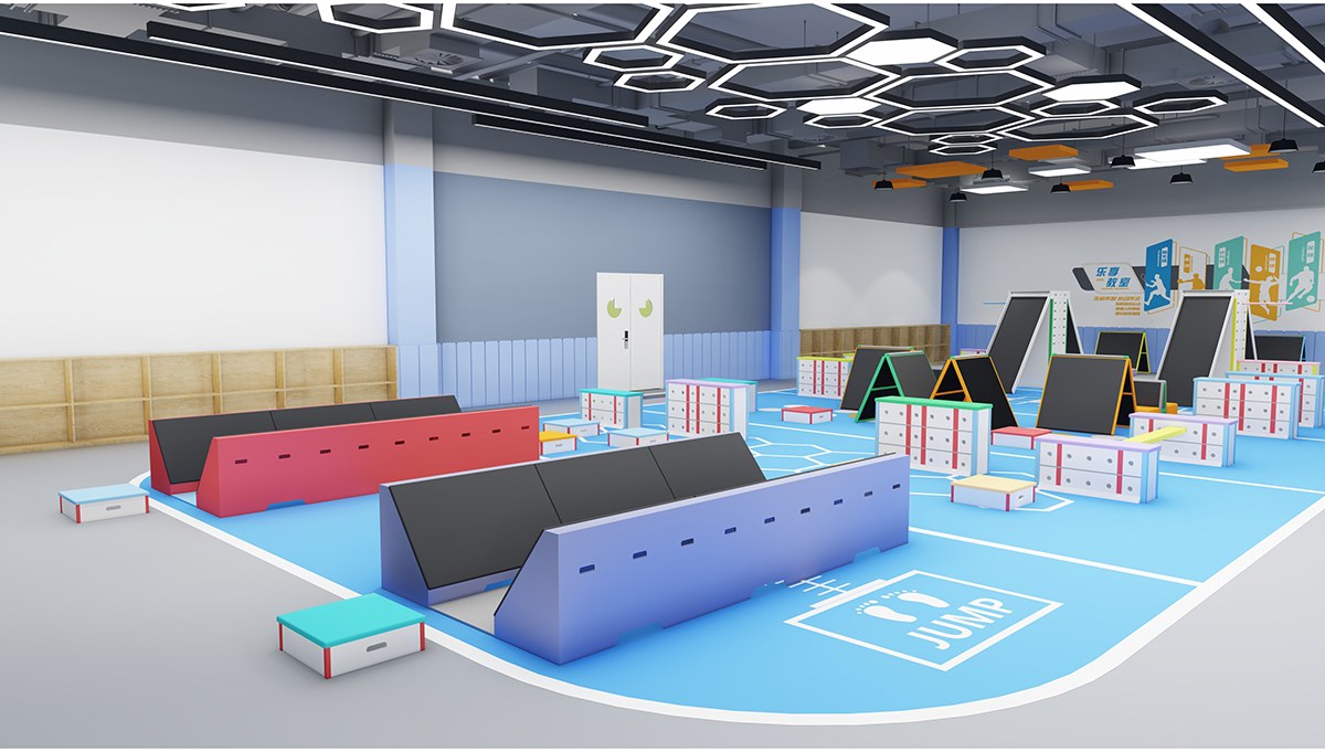 6. Indoor Obstacle Course Training Equipment (10)