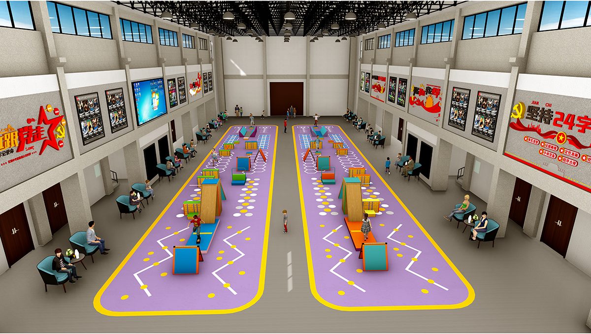 4. Kids Indoor Obstacle Course Training (1)