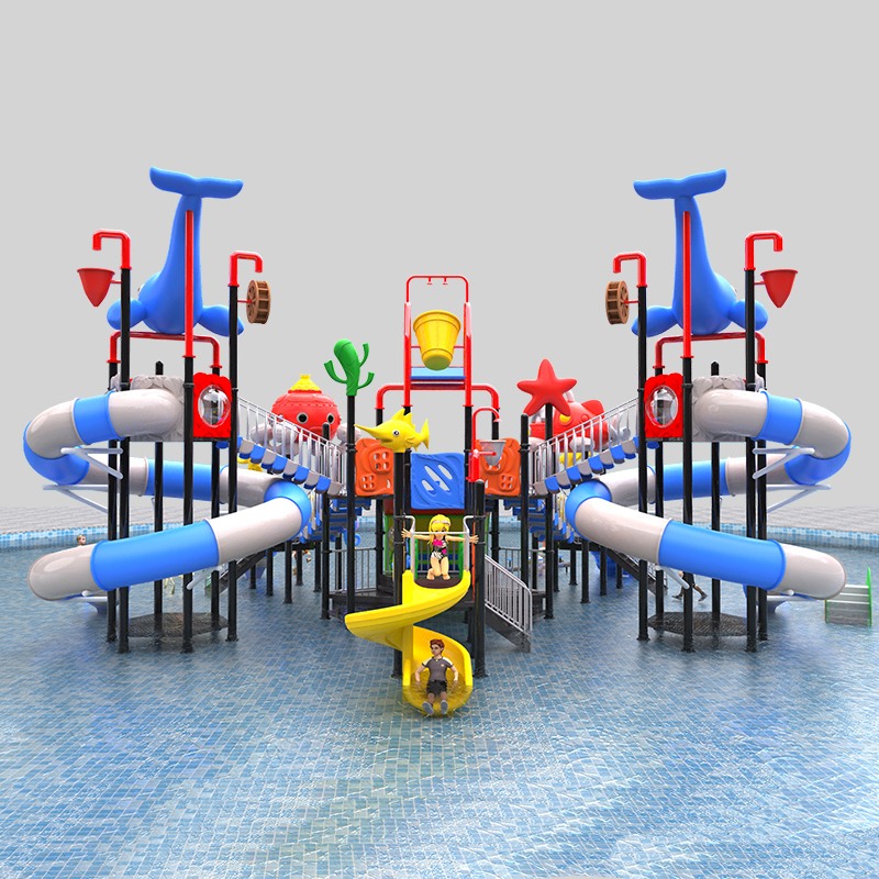 Thrilling Water Playground Slides for Commercial Parks
