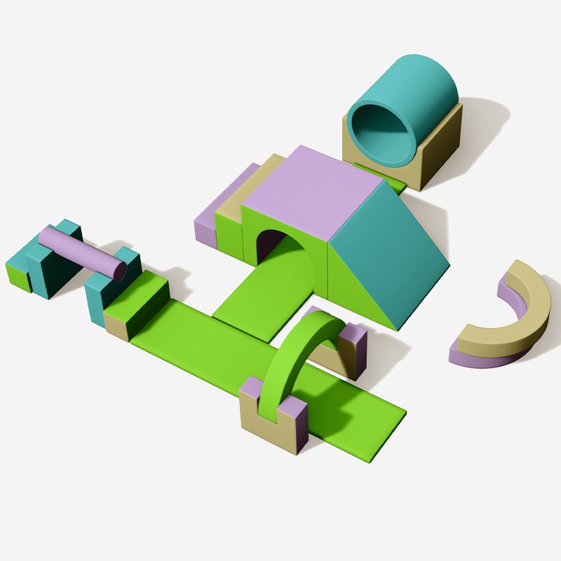 Modular Crawl & Climb Indoor Soft Play Equipment