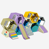 Hexagon Hive Indoor Soft Play Climber Set