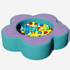 Petal-Shaped EN71 Certified Indoor Soft Play Pit