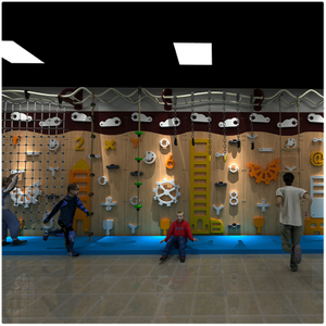 Playful Playground Climbing Wall – Themed Indoor Climbing Wall Set
