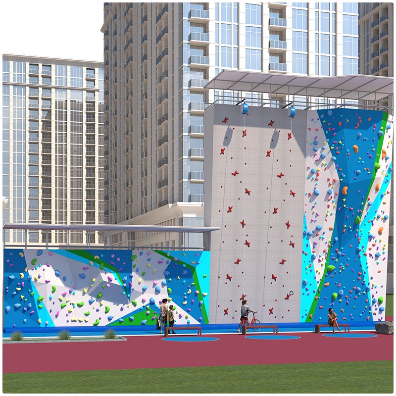 Multi-Height Modular Indoor Climbing Wall | Adventure Park Climbing