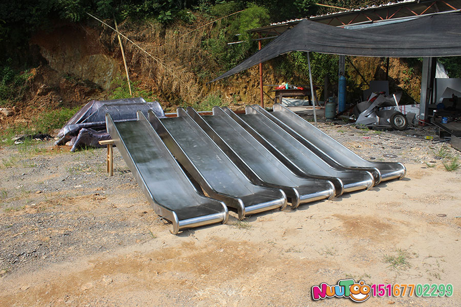 Chami non-standard travel + stainless steel slide + Shanxi Yuncheng Kindergarten Case - (43)