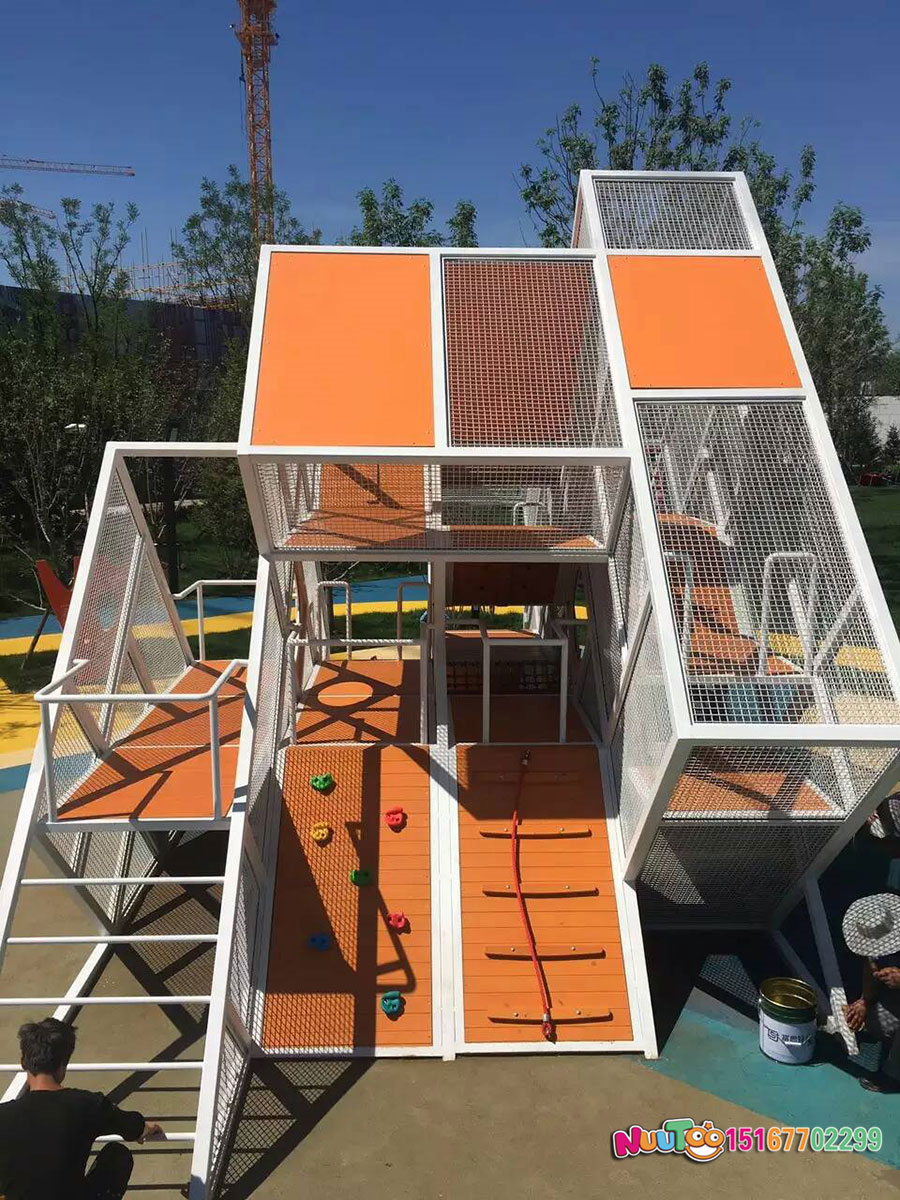 Non-standard amusement + Beijing Xuhui combination slide + children's playground equipment (7)