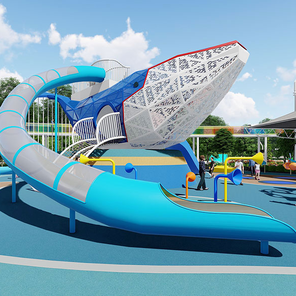 What Are The Characteristics of Large Customized Outdoor Combination Slides?