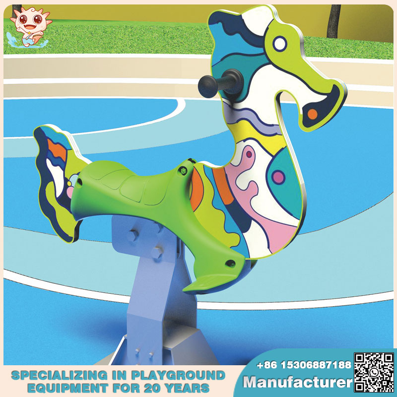 Children Playground Facilities Manufacturer Design Spring Riders NU-YM008