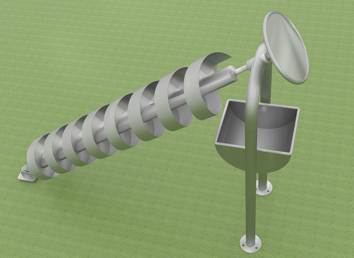 Archimedes water screw (6)