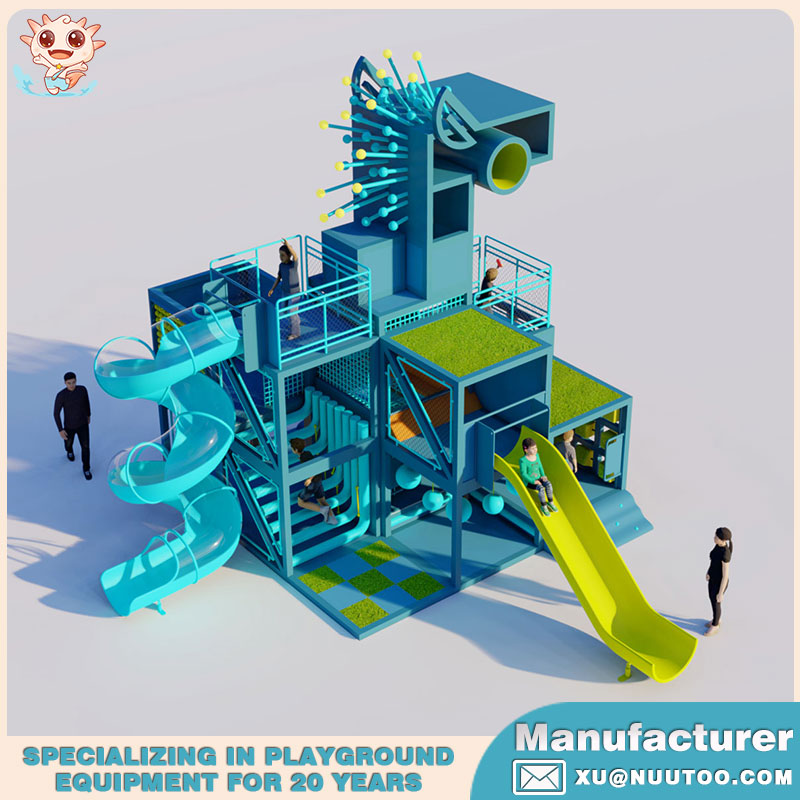 Custom Playground Manufacturer Designs Little Explorer Playground
