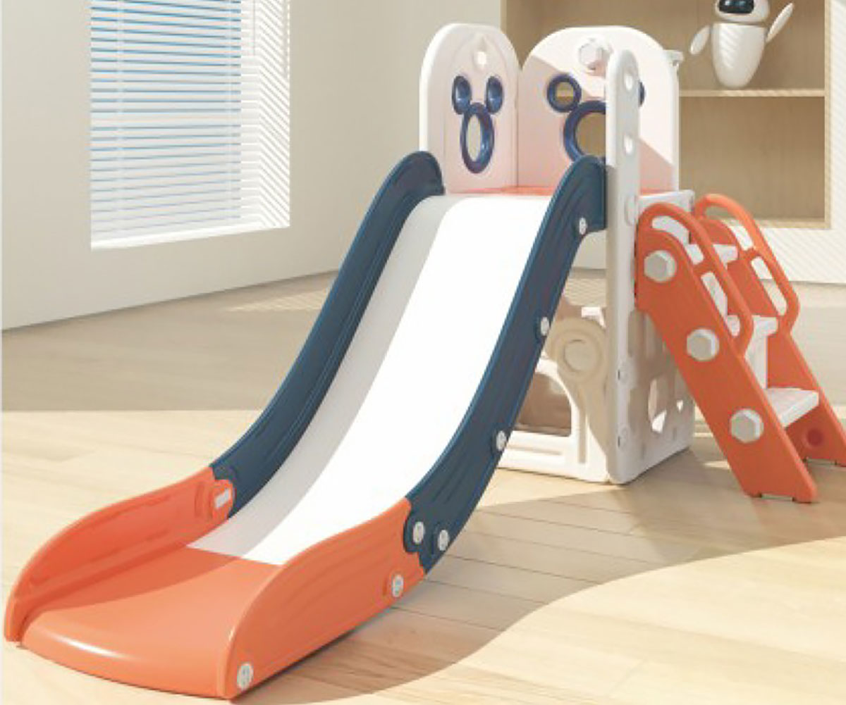 plastic slide swing set (2)