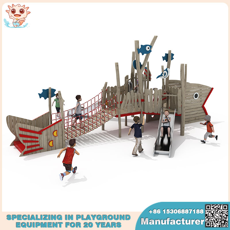 High Quality Wooden Playground Manufacturer