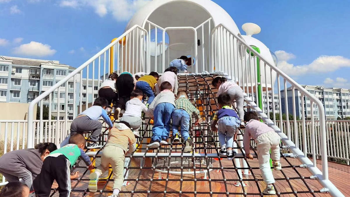 kindergarten outdoor large play equipment (3)