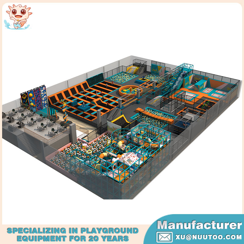 Quality Indoor Trampoline Park ManufacturerNU-BC009