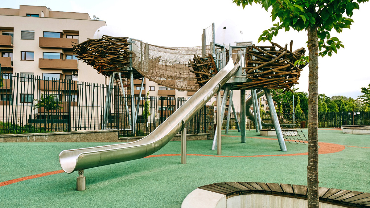 Stainless steel slide (1)