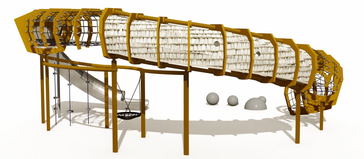 Dragon Bone Outdoor Climb and Slide Set-2