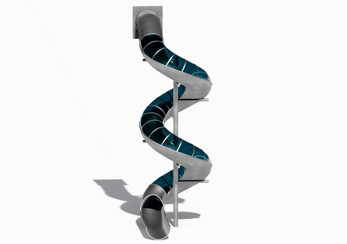 3、Outdoor stainless steel slides (5)