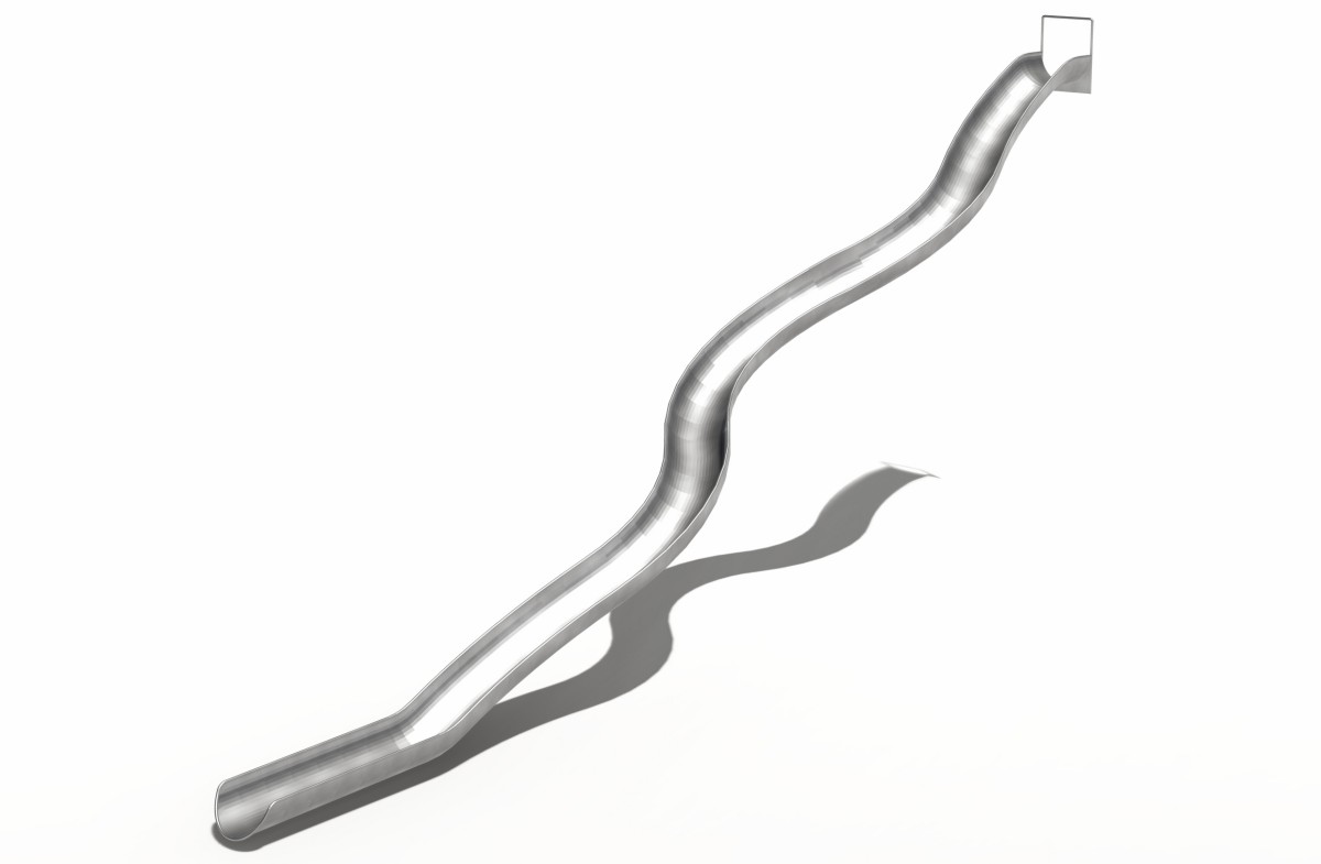 11.Stainless steel tube slides (3)