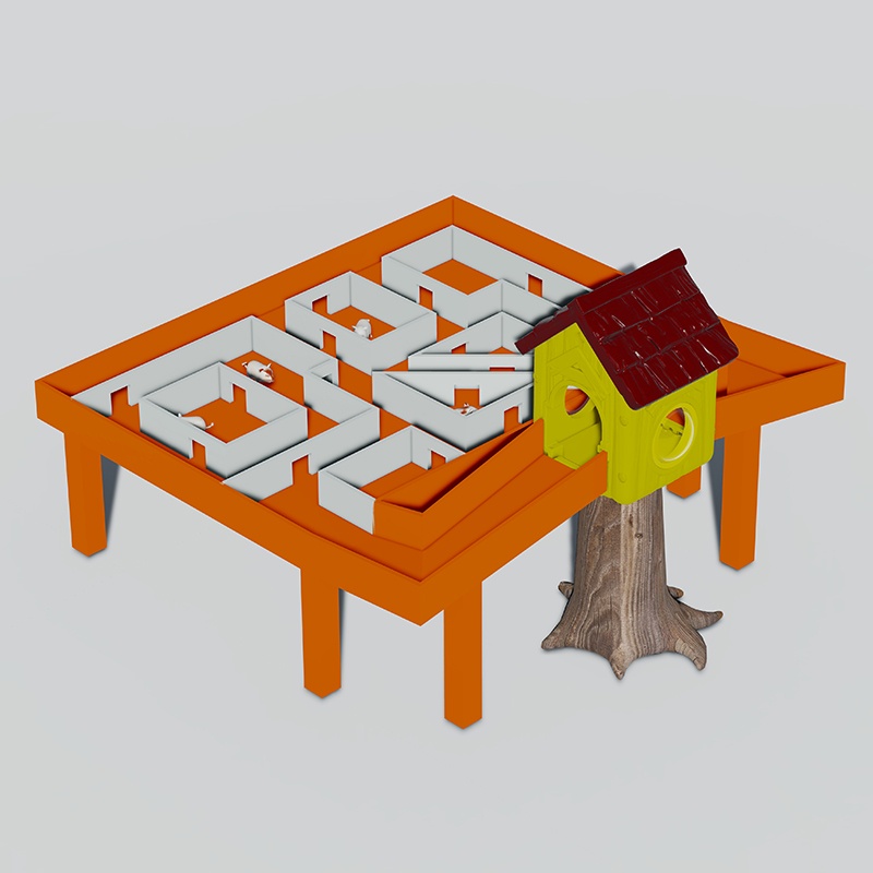  Guinea Pigs Maze: Energetic Pet Playground Zone