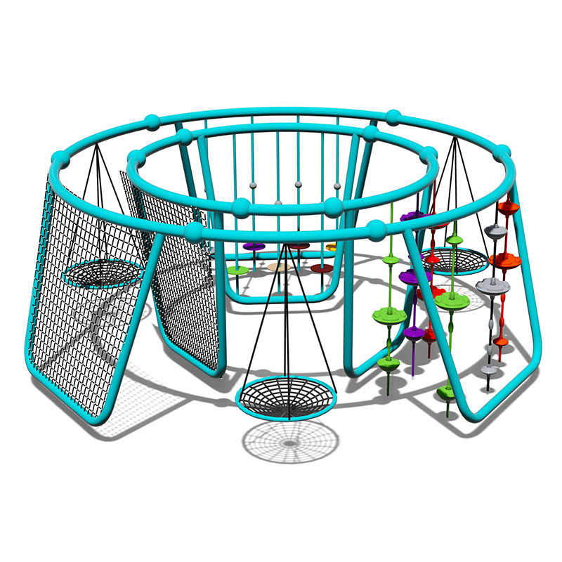Outdoor Multi-Functional Swing for Kids with Climbing Function