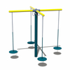 Galvanized Pipe Kids Outdoor Swing Built for Safe and Fun Daily Play Activities
