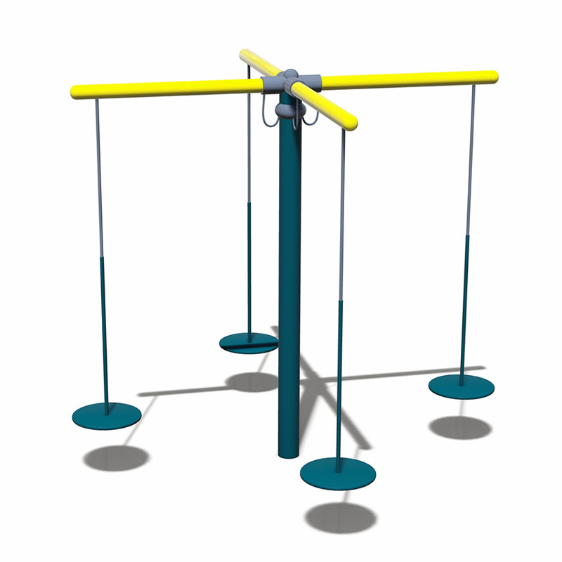 Galvanized Pipe Kids Outdoor Swing Built for Safe and Fun Daily Play Activities