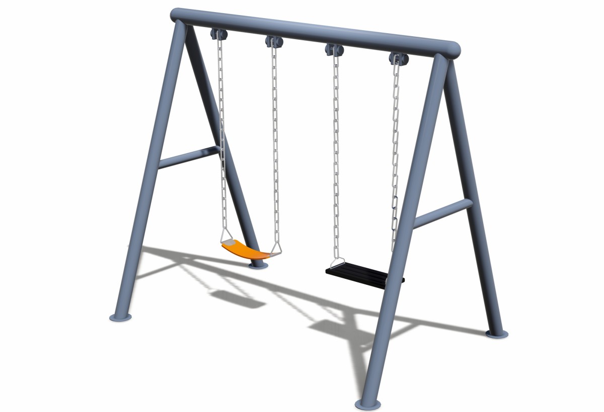 Swing set for playground (2)
