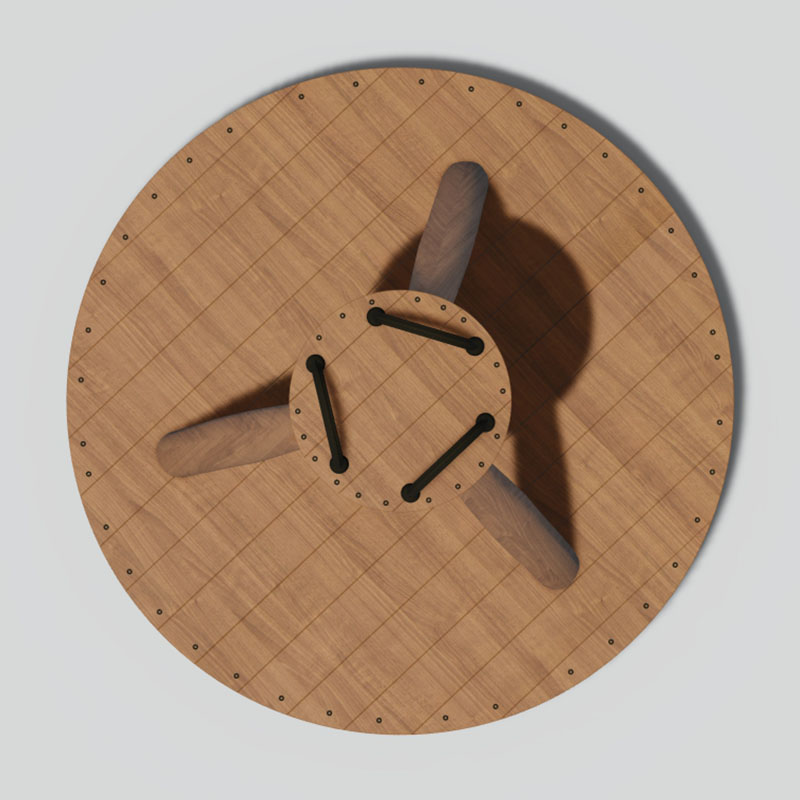 360° Spiral Base Roundabout for Kids Playground Safety​