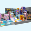 Macaron Series Pastel Colored Maze Indoor Playground 