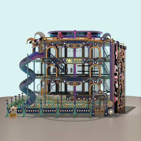 Whimsical Themed Indoor High Ropes Course - Made in China