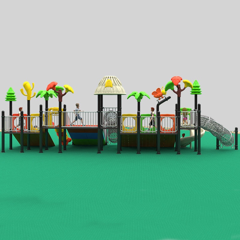 Slide Thatch Tower: Ultimate Outdoor Playground Slide 