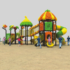 Interactive Outdoor Playground Slide with Forest Fun for Children
