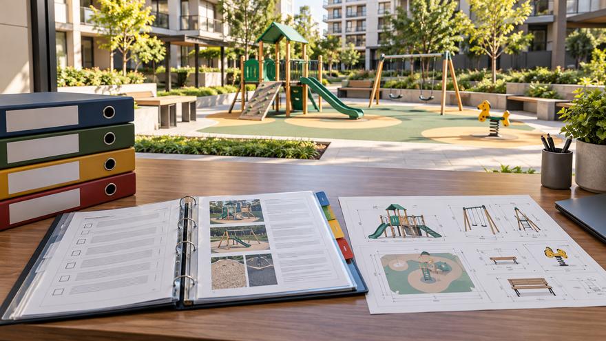 Residential playground operating handover concept
