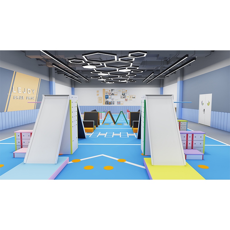 Modular Indoor Obstacle Course Training Equipment for Kids