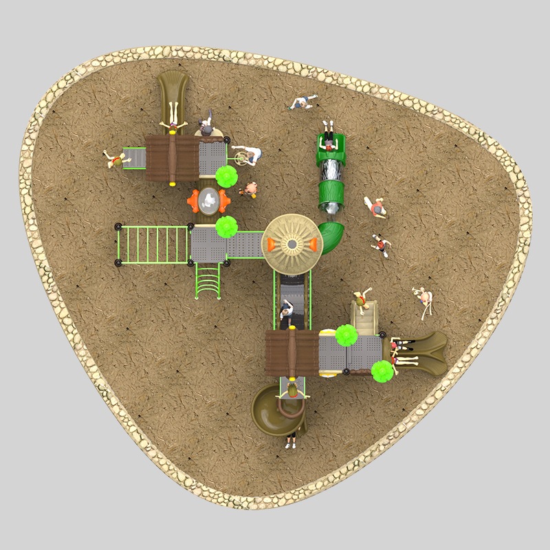 Commercial Outdoor Playground Slides