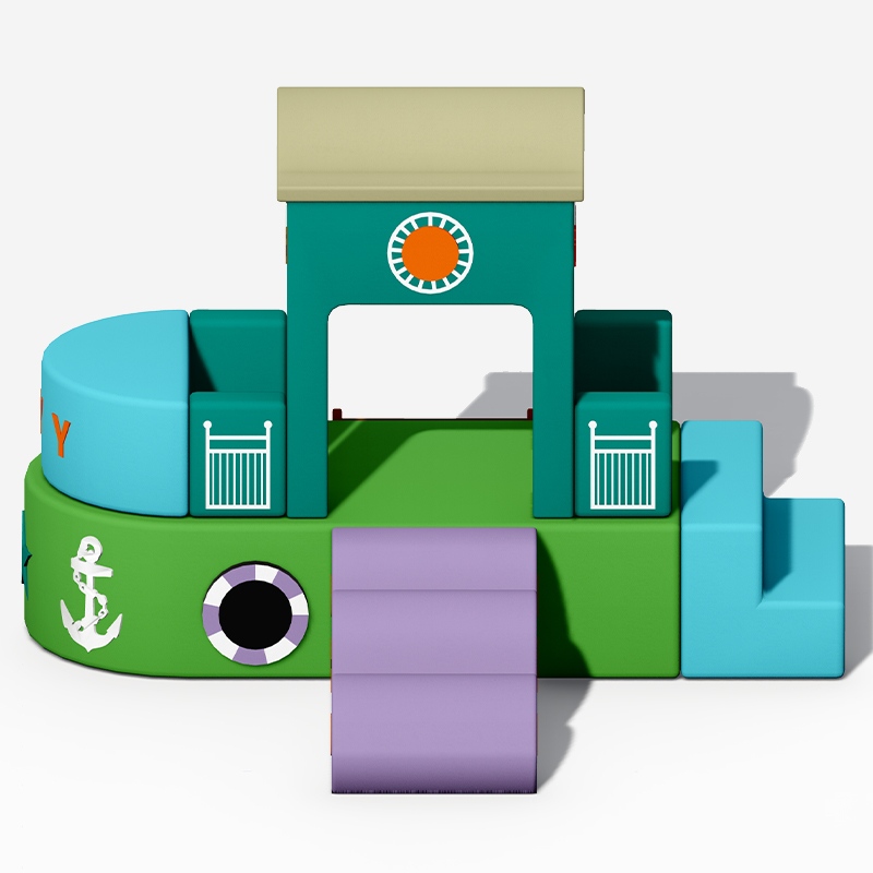 Indoor Soft Play Equipment — Soft-padded Climbing Frame