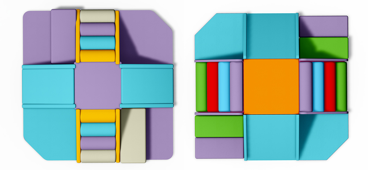 1. Soft Play Area Equipment (5)